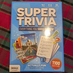 Trivia Game - Blue